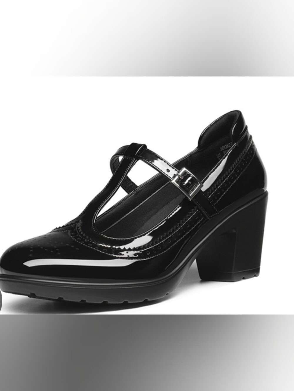 Dream Pairs (R) Patent Leather T-Strap Pump (NWOB)